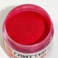 Глиттер кандурин пищевой КондиМир "Красный", фракция 10-60 &micro;m, 5 г