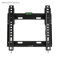 Кронштейн VLK TRENTO-36, для ТВ, наклонный, 15-48", 28 мм от стены, черный