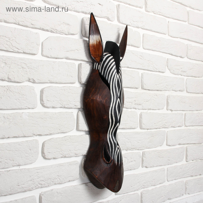Маска дерево "Зебра" 50х16х7 см