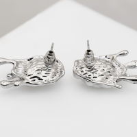 Серьги с жемчугом &laquo;Эксклюзив&raquo; таяние, цвет серебро