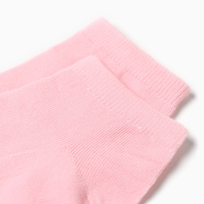 Носки женские укороченные, цвет розовый, размер 23-25