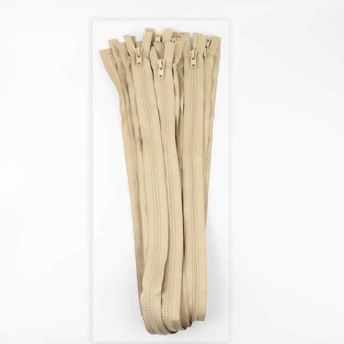 Молния «Трактор», №8, разъёмная, замок автомат, 100 см, цвет бежевый, цена за 1 штуку Молния «Трактор», №8, разъёмная, замок автомат, 100 см, цвет бежевый, цена за 1 штуку