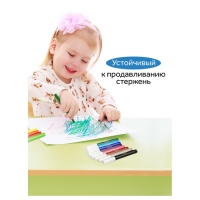 Фломастеры 18 цветов Гамма "Классические", смываемые, картонная упаковка, европодвес (356544) Фломастеры 18 цветов Гамма "Классические", смываемые, картонная упаковка, европодвес (356544)