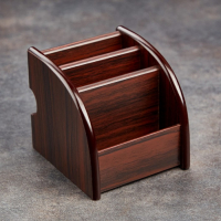 Органайзер 3 секции, серия Зебрано с кантом темным, 11*13см Органайзер 3 секции, серия Зебрано с кантом темным, 11*13см