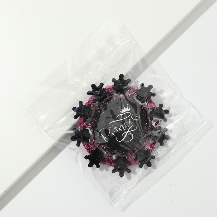 Краб для волос , мини , набор &laquo;Принцесса&raquo;,10 шт.,1,5 х1,5 см