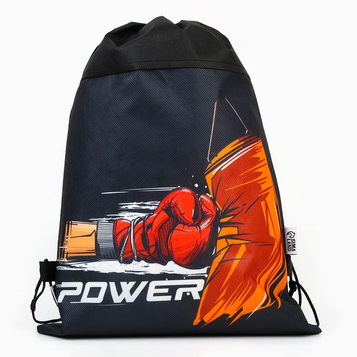 Мешок для обуви &laquo;1 сентября: Power&raquo; нетканное полотно, размер 30 х 40 см