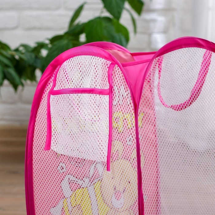 Корзина для хранения игрушек &laquo;Мои игрушки&raquo; с ручками, 34х34х57 см