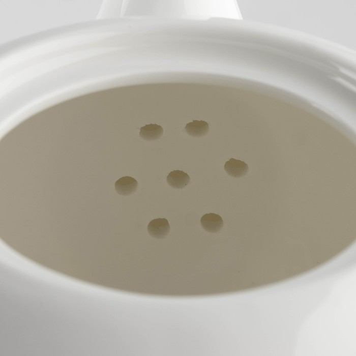 Чайник фарфоровый заварочный Wilmax Olivia &laquo;Классика&raquo;, 1,75 л, цвет белый