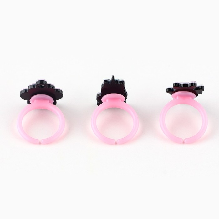 Кольцо 3 шт с тату «Уникальный образ» 8 х 12 см Кольцо 3 шт с тату «Уникальный образ» 8 х 12 см