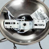 Люстра "Милана" 3x40Вт E27 черный 52х45х17 см