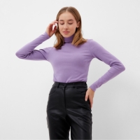 Водолазка женская MINAKU: Basic line цвет лиловый, размер 44 Водолазка женская MINAKU: Basic line цвет лиловый, размер 44
