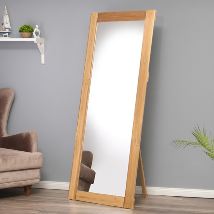 Зеркало напольное в полный рост, 170х70 см, ТЕРМО хвоя, усиленное Зеркало напольное в полный рост, 170х70 см, ТЕРМО хвоя, усиленное