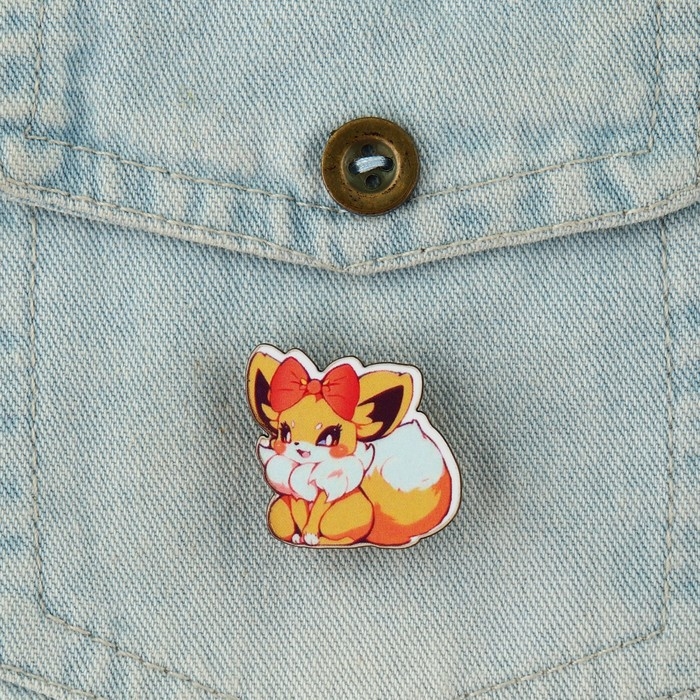 Брелок для ключей со значком &laquo;Ты няшка&raquo;, аниме