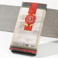 Новогодний подарочный набор косметики &laquo;Настоящему мужику&raquo;, гель для душа во флаконе виски 250 мл и мыло для рук 80 г, Новый Год