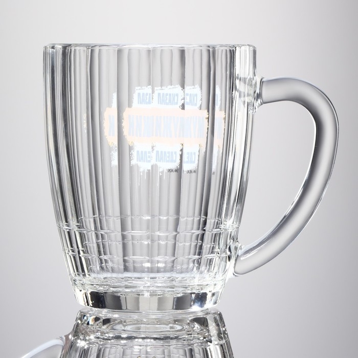 Кружка пивная Ностальгия &laquo;Мужик&raquo;, 500 мл