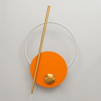 Бра "Алле" LED 17Вт 3000К оранжевый золото 66х6,5х41см Бра "Алле" LED 17Вт 3000К оранжевый золото 66х6,5х41см