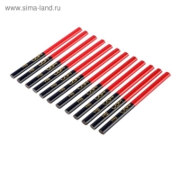 Карандаши строительные ЛОМ, двухцветные, 180 мм, 12 шт. Карандаши строительные ЛОМ, двухцветные, 180 мм, 12 шт.