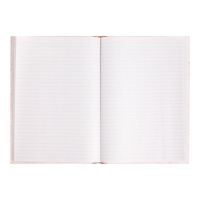 Книга учета, 96 листов, обложка картон 7Б, блок ГАЗЕТНЫЙ, линия, имитация КРАФТА