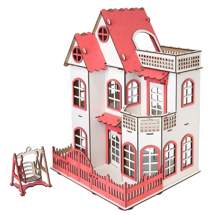 Кукольный домик &laquo;Престиж&raquo; белый