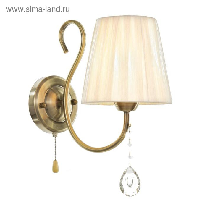 Бра Бра "Доротея" 1х40Вт E14 бронза 20х15х30 см.