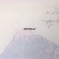 Набор для суши из стекла Доляна &laquo;Фудзияма&raquo;, 3 предмета: соусники 8&times;2 см, 8&times;6 см, подставка 25&times;15&times;2 см