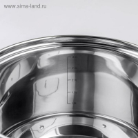 Кастрюля &laquo;Элис&raquo;, 3.5 л, d=20 см, капсульное дно, индукция