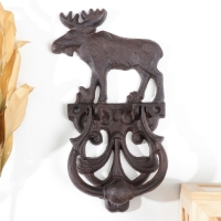 Дверной молоток чугун "Лось" 21х4х13 см Дверной молоток чугун "Лось" 21х4х13 см
