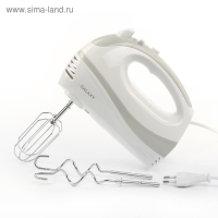 Миксер Galaxy GL 2209, ручной, 300 Вт, 5 скоростей, турбо-режим Миксер Galaxy GL 2209, ручной, 300 Вт, 5 скоростей, турбо-режим