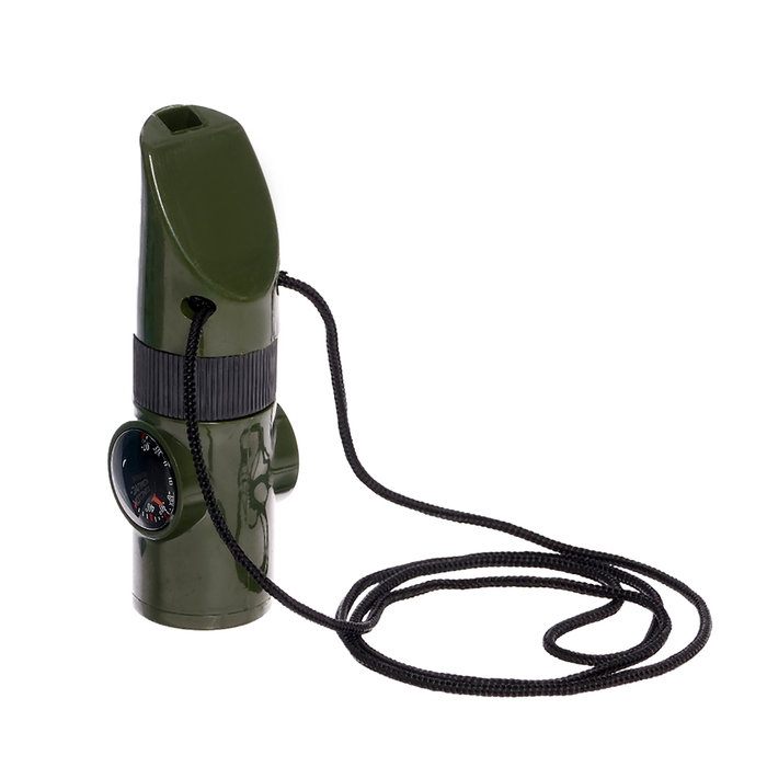 Набор героя &laquo;Разведчик&raquo;, 6 в 1: свисток, компас, фонарик, термометр, зеркало, лупа