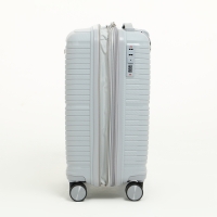 Чемодан малый 47 л (S) Bagvoyage, отдел на молнии, с расширением, кодовый замок, 4 колеса, цвет серый Чемодан малый 47 л (S) Bagvoyage, отдел на молнии, с расширением, кодовый замок, 4 колеса, цвет серый