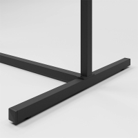 Вешало напольное без выноса 120&times;50&times;150 см, цвет чёрный