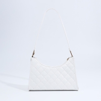 Сумка-багет на молнии, цвет белый Сумка-багет на молнии, цвет белый