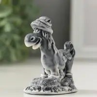 Сувенир "Лошадь в лаптях" 6,5 см