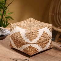 Корзинка плетеная "Манадо" бамбук 24х24х15 см, светлая