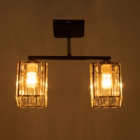 Люстра 6591191/2 E27 40Вт черный 42х12х24 см BayerLux Люстра 6591191/2 E27 40Вт черный 42х12х24 см BayerLux