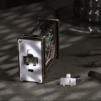 Светодиодная фигура &laquo;Фонарь с Дедом Морозом&raquo; 7 &times; 13 &times; 3.5 см, пластик, батарейки AG13х3 (в комплекте), свечение тёплое белое