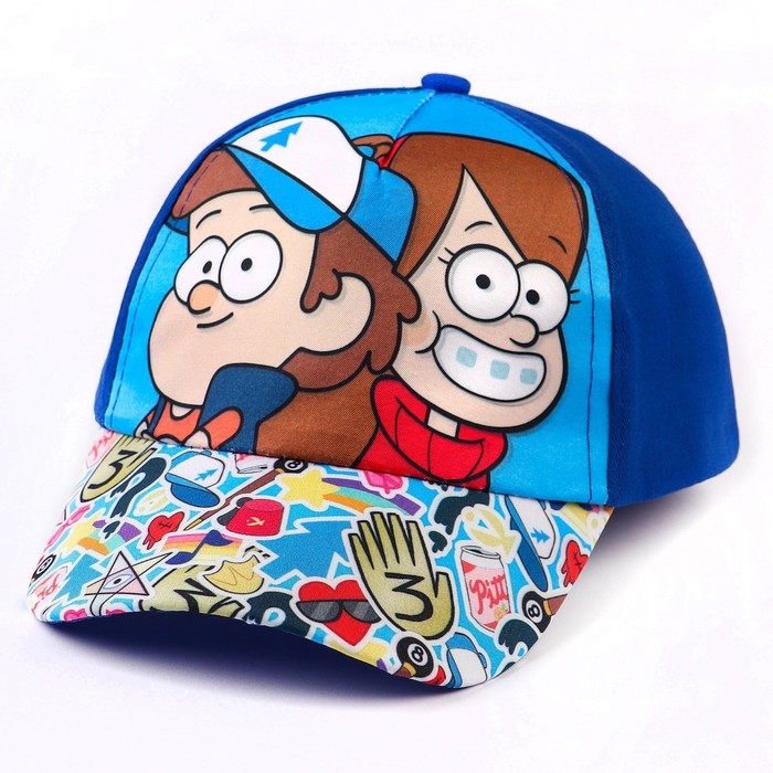 Кепка детская, размер 52-56, Гравити Фолз Кепка детская, размер 52-56, Гравити Фолз