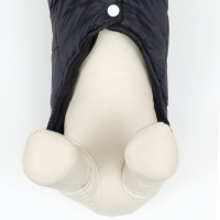 Куртка для собак "Спорт" с капюшоном, размер S, чёрная Куртка для собак "Спорт" с капюшоном, размер S, чёрная