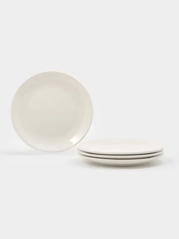 Набор тарелок 4 шт  обеденных "White Label"  d-20 см