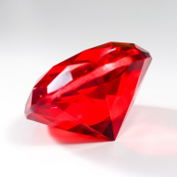 Сувенир стекло "Бриллианты" набор 6 шт d=4 см в коробке 17х12х4 см МИКС