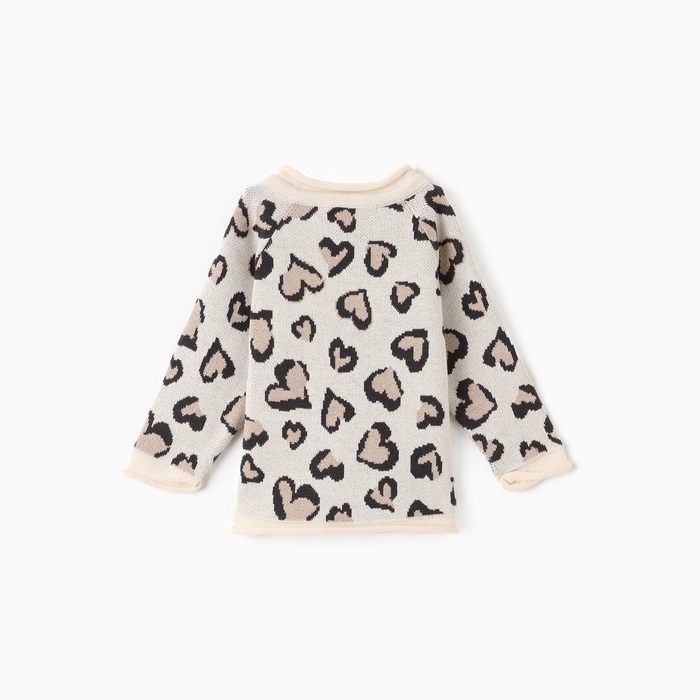 Джемпер вязаный Крошка Я Leo love рост 86-92 см