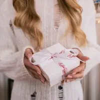 Лента атласная &laquo;С Новым годом!&raquo;, 15 мм, 23 &plusmn; 1 м, цвет белый/красный №01