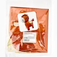 Воздушный шар фольгированный 3D 25" "Лошадка" цвет коричневый, под воздух