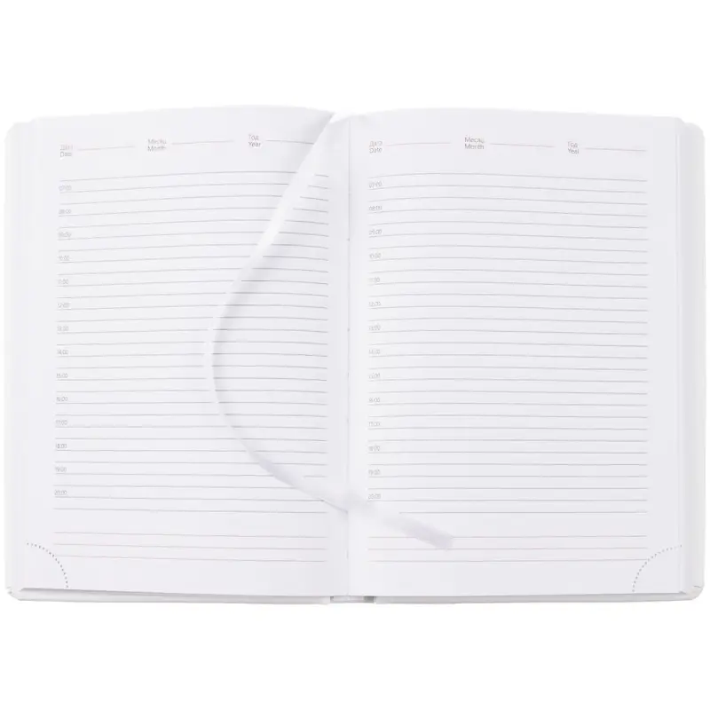 Ежедневник Prizma, недатированный, белый