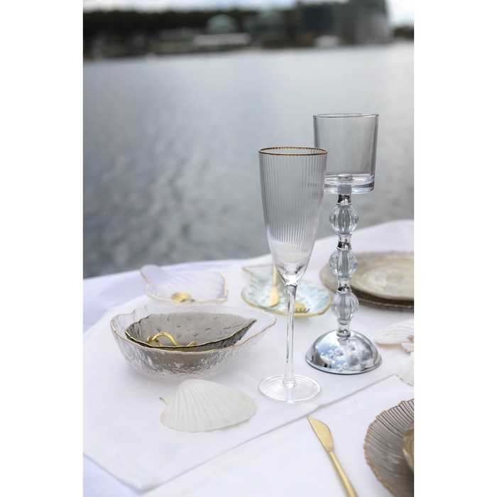 Бокал для шампанского &laquo;Орион&raquo;, 300 мл, 7&times;27,5 см, стекло