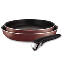 Набор посуды Ingenio Black 5, 3 предмета, красный