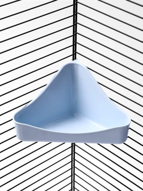 Туалет угловой для грызунов 16 х 9 х 8,5 см, микс цветов