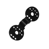 Клипса садовая &laquo;Люверс&raquo;, для крепления затеняющей сетки, пластиковая, чёрная