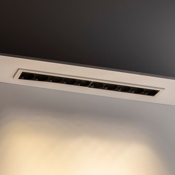 Светильник встраив-й, ARTIN, прямоугольный 282х45х55мм LED 20Вт 1600Лм 4200К Al белый 59997