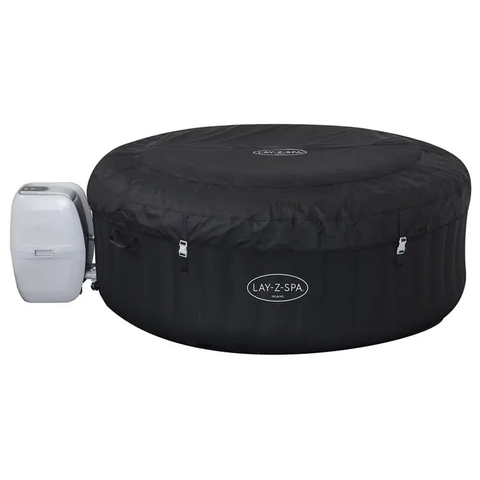 SPA бассейн Miami AirJet, фильтр-насос, тент, дозатор для химии, 180&times;66 см, аэромассаж, 60001 Bestway